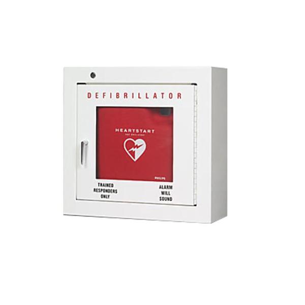 Cabinet AED Steel 16.5x15x6 Ea